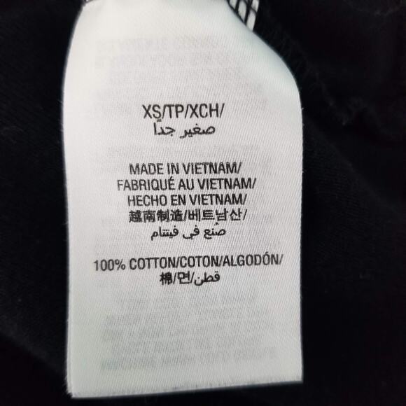 Karen Scott Women Black Tshirt - Size XS - Picture 4 of 4